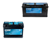 "Exide AGM Batterie – hohe Zyklenfestigkeit und starke Leistung für Fahrzeuge mit hohem Energiebedarf."