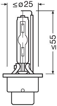 D2S Xenonlampen, optimale Beleuchtung für Ihr Fahrzeug, Osram D2S, Philips D2S, die neusten Modelle mit Sockel P32d-2 ab Lager, D2S