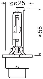 Xenon D4R Lampen – 42V, 35W, PK32d-6 von Osram und Philips, ideal für reflektorbasierte Scheinwerfer