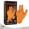 Grippaz Nitril Fischschuppen 240mm 6mil 50pcs/box Orange Size L