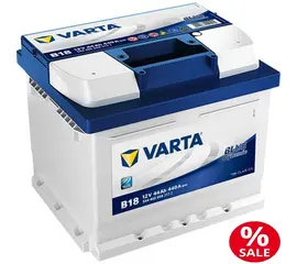 Varta B18 44Ah  544 402 044,  Rabatt, topparts, top-parts