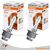 Zwei Osram XENARC® D4S Original Xenonlampen 66440, 35W, 42V, P32d-5, 4500K, in Verpackung