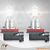 Eingeschaltete Osram H16 Original Halogenlampen 12V 19W PGJ19-3 ohne Verpackung, helles und zuverlässiges 3200K warmweißes Licht für Fahrzeuge