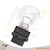 Eingeschaltete Osram P27W Original Kugellampe 12V 27W W2.5x16d ohne Verpackung, zuverlässiges Licht für Blinkleuchten und Rückleuchten