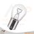 Eingeschaltete Osram P21W Original Kugellampe 12V 21W BA15s ohne Verpackung, zuverlässiges und helles Licht für Blinkleuchten