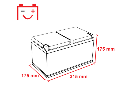 Varta F17 80Ah 740A   580 406 074,  Dimensionen, Zum Sparpreis, Best Deal, Rabatt, topparts,  top-parts.ch