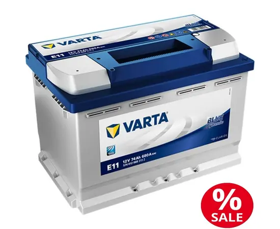 Varta E11 74Ah  574 012 068 Zum Sparpreis, Best Deal, Rabatt, topparts,  top-parts.ch