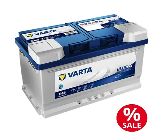 Varta  EFB E46, 575 500 073,  Zum Sparpreis,  Best Deal,  Rabatt,  topparts,  top-parts.ch