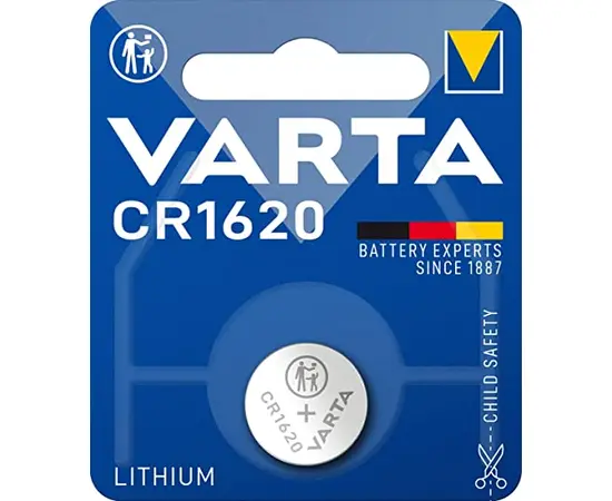 Varta, Knopfzelle, CR1620, Best Price, topparts, top-parts.ch