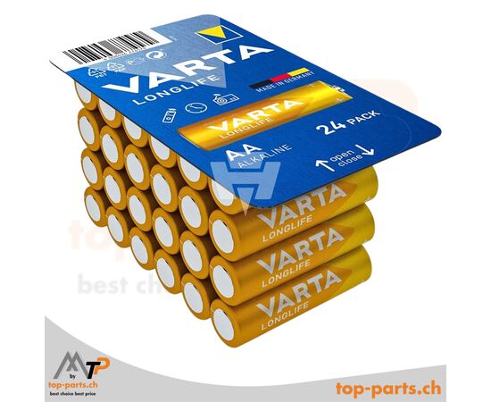 Varta  Art. 4106-24B Longlife AA Mignon Alkaline Batterie