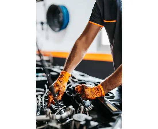 Grippaz Nitril Fischschuppen 240mm 6mil 50pcs/box Orange Size XL