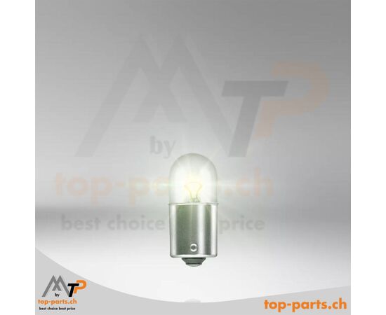 Osram Ultra Life R5W Kugellampe 12V 5W BA15s – langlebige Signallampe für Innenbeleuchtung und Fahrzeuge, Artikelnummer 5007ULT, GTIN 4008321415370