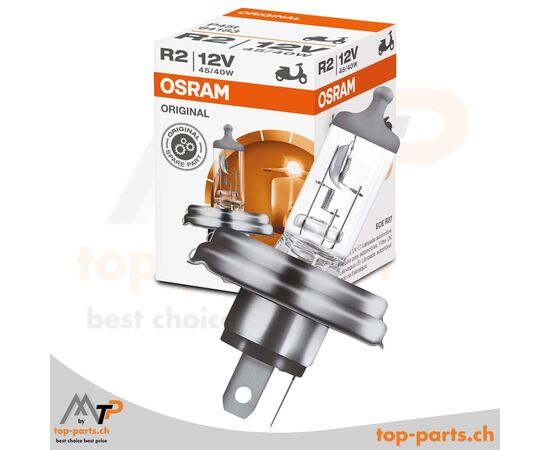 OSRAM Original R2 Halogenlampe 12V 45/40W P45t-41-64183