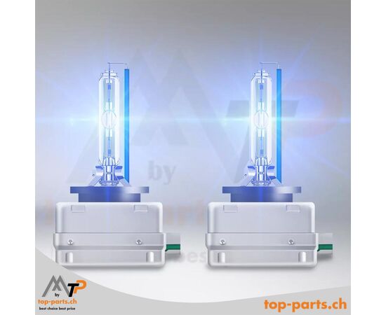 OSRAM XENARC® Cool Blue Intense D8S Xenon-Lampe – modernes, extra weißes Licht mit bis zu 6200K Farbtemperatur für stilvolle und leistungsstarke Fahrzeugbeleuchtung.