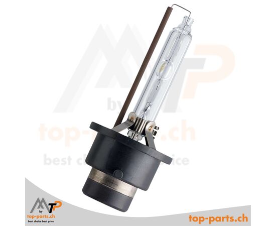 Eine ausgepackte Philips D2S Vision Xenon 85122VIC1, 12/24V, 35W, P32d-2, für gleichmäßige und langlebige Scheinwerferbeleuchtung