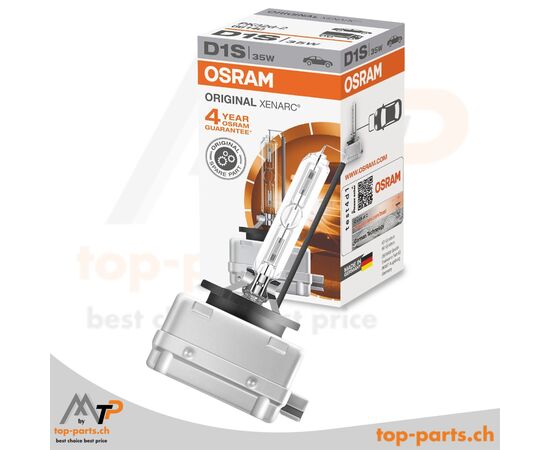 Osram XENARC® D1S Original 66140, 12/24V, 35W, in Originalverpackung, PK32d-2, geeignet für Autos und Nutzfahrzeuge