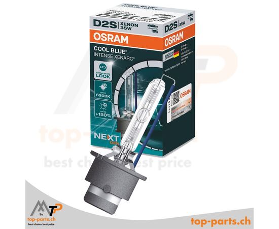 Osram XENARC® D2S Cool Blue Intense (NextGen) 66240CBN, 35W, P32d-2, mit Verpackung