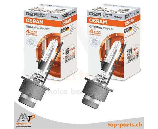 Osram D2R XENARC® Original D2R 66250, Xenon-Gasentladungslampe mit 4.500K Farbtemperatur