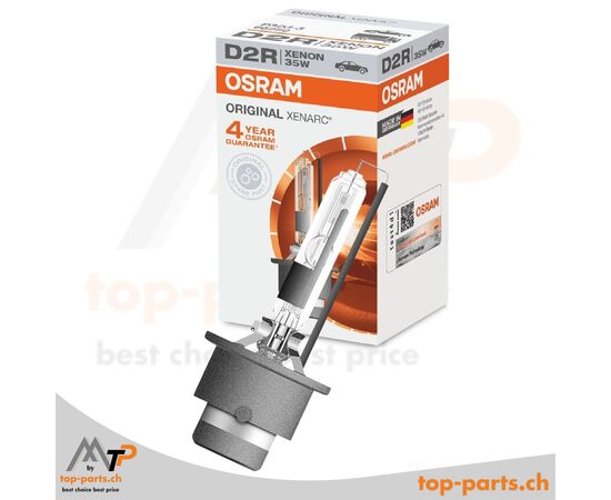 Osram D2R XENARC® Original D2R 66250, Xenon-Gasentladungslampe mit 4.500K Farbtemperatur