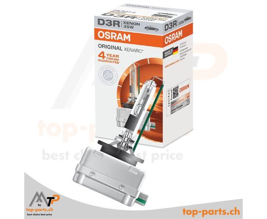 OSRAM XENARC Original D3R Xenonlampe in Verpackung – 1 Stück, 66350, fortschrittliches Xenonlicht für 4500K Farbtemperatur