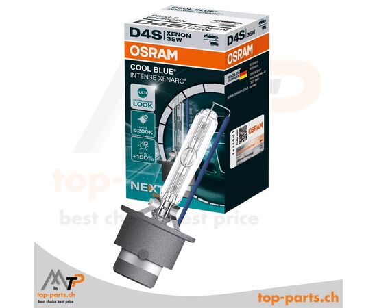 Osram XENARC® D4S Cool Blue Intense (NextGen) Xenonlampe 66440CBN, 35W, 42V, P32d-5, 6200K, mit Verpackung