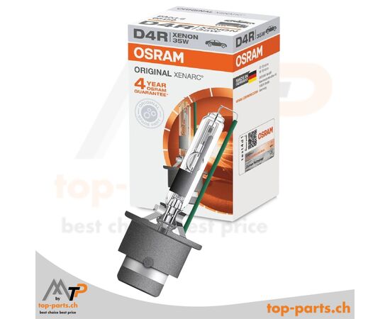 Osram XENARC® D4R Original Xenonlampe 66450, 35W, 12/24V, P32d-6, 4500K, mit Verpackung