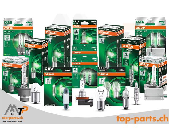 Osram Ultra Life Familie Top Qualität zum Sparpreis - Jetzt kaufen bei Top-parts.ch