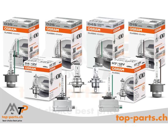 Osram Classic Familie Top Qualität zum Sparpreis - Jetzt kaufen bei Top-parts.ch