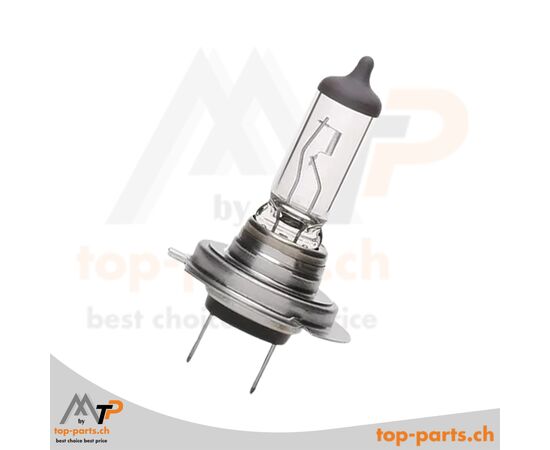 Osram H7 Original Halogenlampen 12V 55W PX26d ohne Verpackung, leistungsstarke und langlebige Beleuchtung für Fahrzeuge, 3200K warmweißes Licht