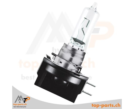 "Osram H9B Original Halogenlampe 12V 65W PGJY19-5 ohne Verpackung, langlebige und leistungsstarke Fahrzeugbeleuchtung, 3200K warmweißes Licht