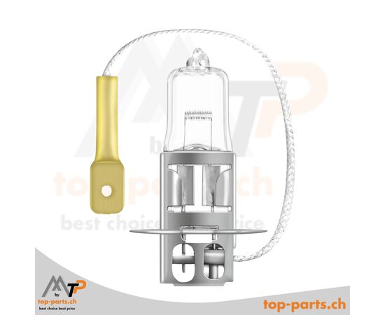OSRAM H3 Original Halogenlampe 64151 – 12V 55W PK22s ohne Verpackung
