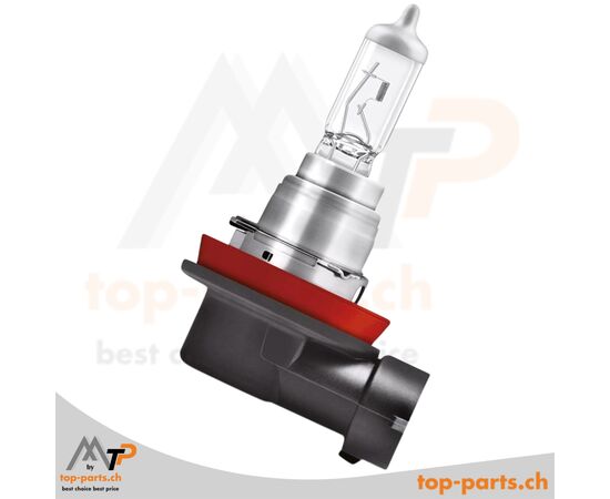 Osram H16 Original Halogenlampe 12V 19W PGJ19-3 ohne Verpackung, langlebige und leistungsstarke Beleuchtung für Nebelscheinwerfer, 3200K warmweißes Licht