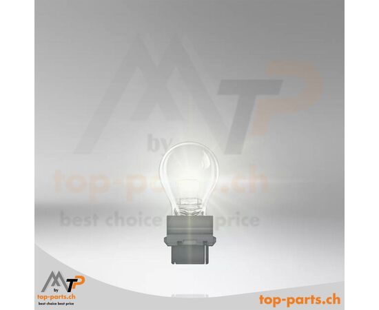 Osram P27W Original Kugellampe 12V 27W W2.5x16d ohne Verpackung, hochwertige Ersatzlampe für Standardanwendungen