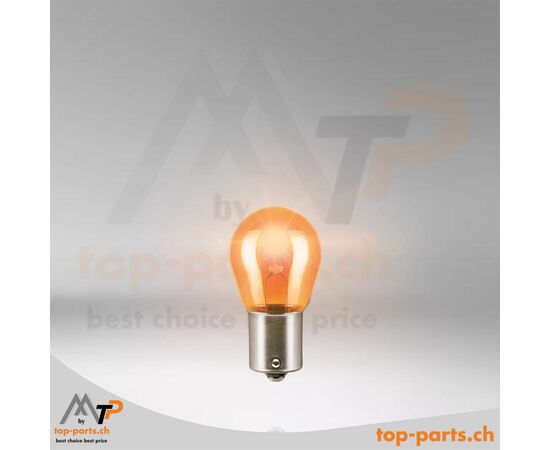 Osram PY21W Original gelbe Kugellampe 12V 21W BAU15s ohne Verpackung, langlebige und leistungsstarke Blinkleuchte