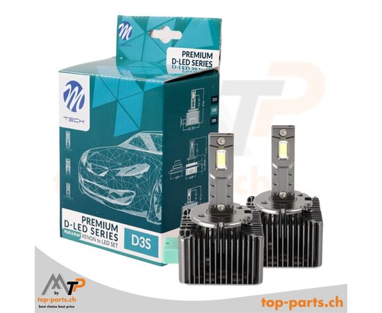 M-Tech D3S LED Plug & Play D-Series Canbus Premium 6000K Duobox