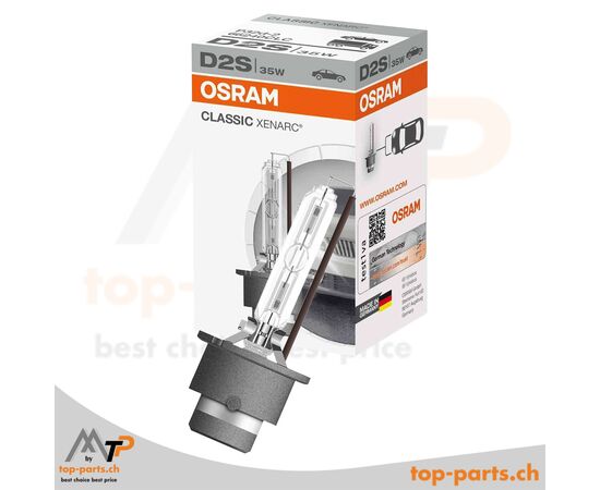 Osram XENARC Classic D2S Xenon Brenner 35W 66240CLC Verpackung